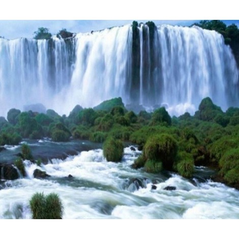 Wasserfall landschaftliche Schönheit