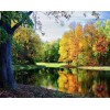 Friedliche Aussicht - Diamond Painting Kit