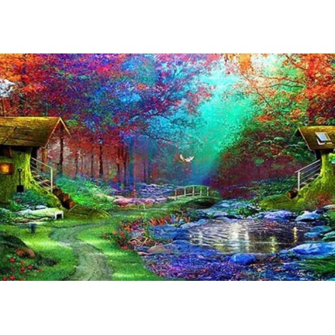 Liebeslandschaft Diamond Painting Kit