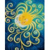 Mond und Sonne in der Liebe Diamond Painting