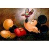 Micky Maus und Schmetterling Diamond Painting