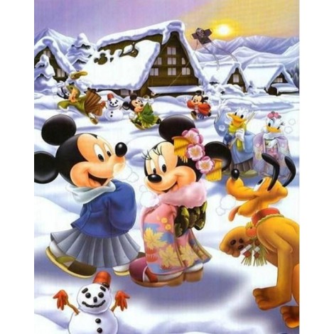 Disneyland mickey & minnie Maus Diamond Painting