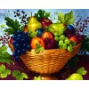 Obstkorb mischen - DIY Diamond Painting