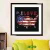 USA-Flagge DIY Diamant Kunst Malerei