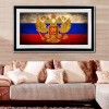 Russland Flagge Diamond Painting