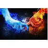 Feuer & Eis Liebe Diamond Painting